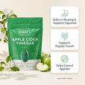 Nuari ACV Gummies, relieves bloating, supports digestion