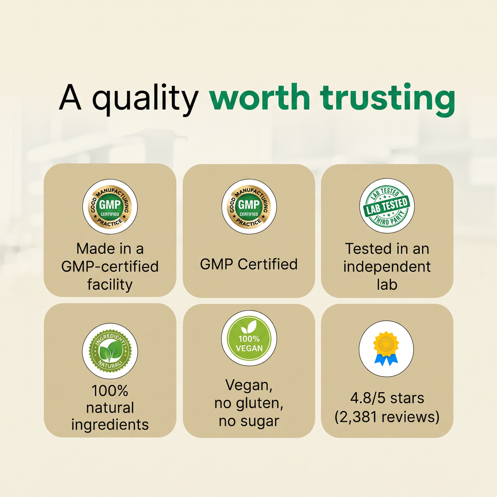 A quality worth trusting