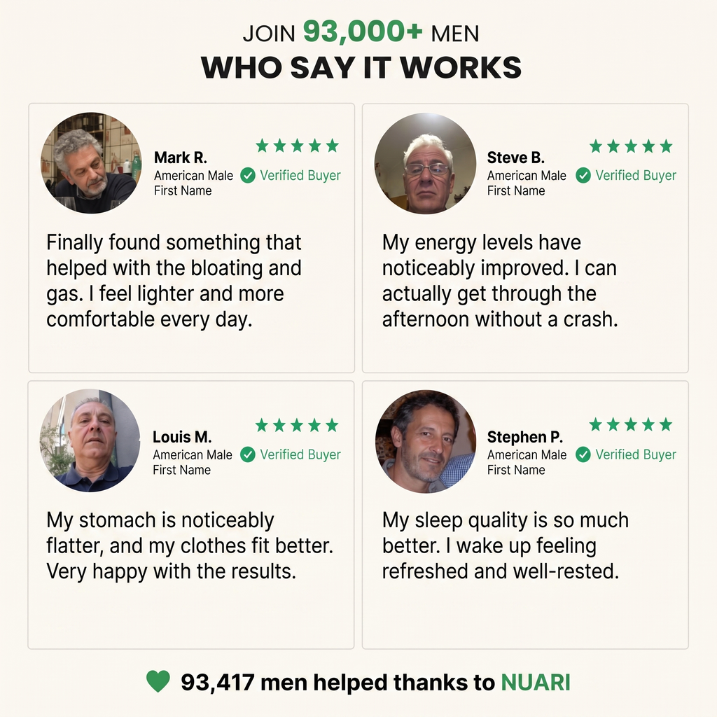 Join 93,000+ men who say it works