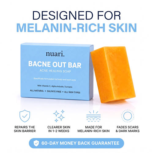 Bacne Out Bar — designed for melanin-rich skin